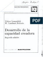 Desarrollo de La Capacidad Creadora