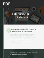 Diapositiva - Educación A Distancia