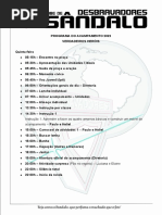 Programa Do Acampamento 2022 - Diretoria