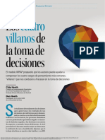 Los Cuatro Villanos de La Toma de Decisiones