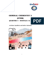 General Chemistry 2 (STEM) : Quarter 4 - Module 3 & 4