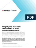 Simplify and Automate Connectivity To AWS With Prisma SD-WAN