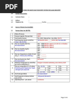 Waste Heat Recovery Questionnaire