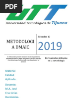 Metodologia Dmaic Tabajo Final