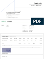 Tax Invoice: Treebo Trend N Square