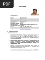 Ejemplo CV Conacyt