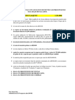 Tarea 1 Presupuesto Empresarial