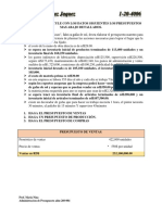 Tarea 2 PRESUPUESTO EMPRESARIAL