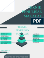 Teknik Penulisan Makalah