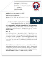 Análisis Los Artículos 172 y 173 Del Código Del Trabajo