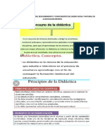 Contenidos de La Didactica Del Descubrimiento y Conocimiento Del Medio Social y Natural en La Educacion Infantil