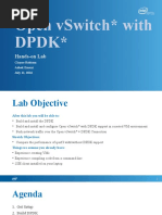 Open Vswitch With DPDK : Hands-On Lab