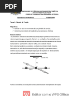 Tema 9 PENDULO DE TORÇAO