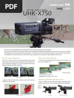 UHK-X750: 4K / HD Camera System