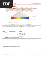 Physics 11-02 The EM Spectrum and Energy