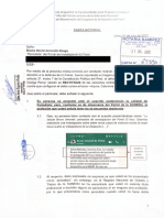 Carta Notarial 1 de Miguel Méndez, Procurador Del Ministerio de La Mujer