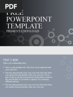 Free Powerpoint Template: Presentationload