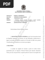 PGR Pede Arquivamento de Denúncia Contra Alcolumbre, Pacheco e Marcos Do Val