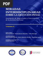 Miradas Interdisciplinarias Sobre La Ejecución Penal Vol II