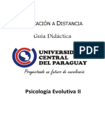 Psicología Evolutiva II - Unidad I