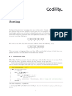 Sorting: 6.1. Selection Sort