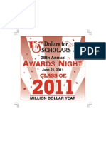 VVS 2011 Dollars For Scholars Awards Night