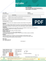 Not Detected Covid-19 RT PCR: Test Name Result