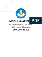 Modul Ajar PPKN - Norma Dan Aturan Yang Berlaku Di Masyarakat - Fase E-1