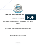 Department of Electrical/Elcetronic Engineering