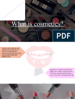 What Is Cosmetics?