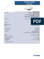 Spec Sheet - Trimble GA530 Antenna