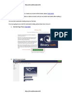 Binary Bot Script - How To Use