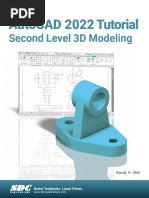 AutoCAD 2022 Tutorial Second Level 3D Modeling