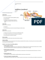 Tipos de Pérdida Auditiva (Sordera) - CDC