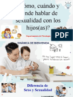 Charla de Sexualidad para Padres