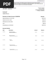 Varo Bank Statement BankStatements