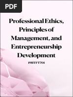 Principles of Ethics