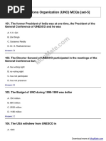 United-nations-Organization-uno Solved MCQs (Set-5)