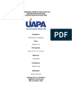 Tarea 3 Unidad 3 y 4 de Estimulacion Temprana