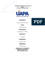 Tarea 4 Unidad 4 Terapia y Dinamica de Grupo