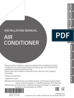 AIR Conditioner: Installation Manual