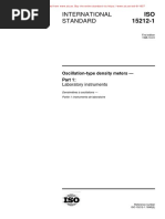 International Standard: Oscillation-Type Density Meters