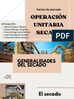 GRUPO 5 - Harina de Pescado OPERACION UNITARIA SECADO