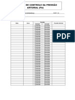 Planilha de Controle de PA