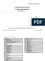 05 UR Error Code Specification R12actualizado