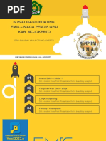 Sosialisasi Updating Emis - Siaga Pendis Gpai Kab. Mojokerto