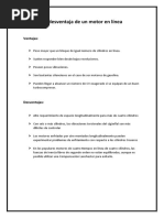 Ventajas y Desventaja de Un Motor en Línea