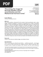 Theorizing The Image For Security Studies: Visual Securitization and The Muhammad Cartoon Crisis