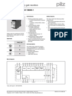 E-STOP Relays, Safety Gate Monitors: Pnoz X3P