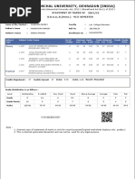 Student Grade Marksheet